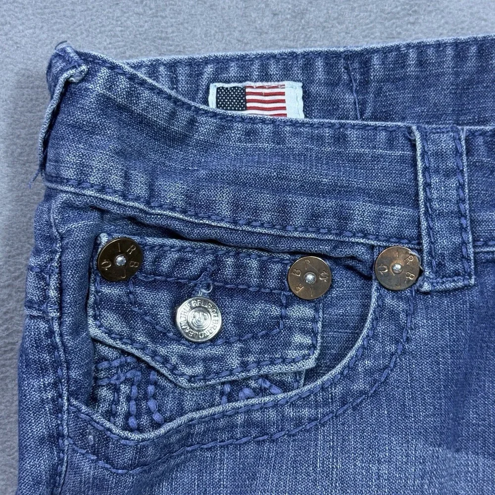 VINTAGE True Religion Jeans Mens 36x32 LIMITED EDITION Made In USA Stretch Denim